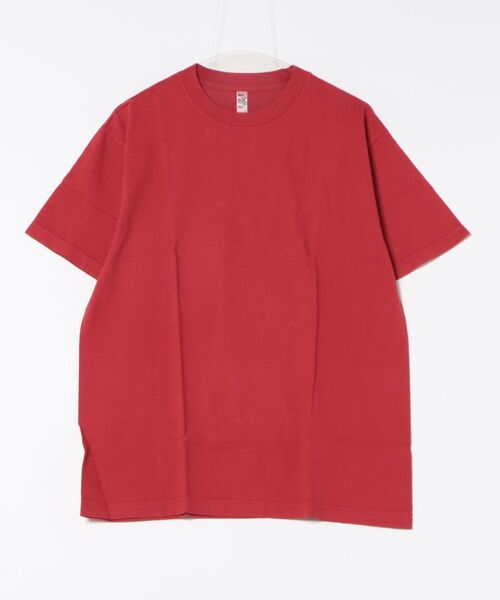 LOS ANGELES APPAREL（ロサンゼルスアパレル）の「【LOS ANGELES APPAREL】6.5oz Garment Dye CrewNeck T（Tシャツ/カットソー・レディース・グリーン/クリアブルー/クリーム/ベージュ/パープル/スミクロ/ブラック/ホワイト/ライトグレー/レッド系その他2/レッド系その他/アーミー/パープル系/オレンジ・LARGE/X-LARGE/XX-LARGE/MEDIUM/SMALL/XXX-LARGE）」の12枚目の写真