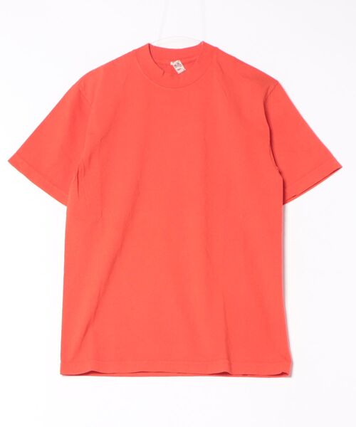LOS ANGELES APPAREL（ロサンゼルスアパレル）の「【LOS ANGELES APPAREL】6.5oz Garment Dye CrewNeck T（Tシャツ/カットソー・レディース・グリーン/クリアブルー/クリーム/ベージュ/パープル/スミクロ/ブラック/ホワイト/ライトグレー/レッド系その他2/レッド系その他/アーミー/パープル系/オレンジ・LARGE/X-LARGE/XX-LARGE/MEDIUM/SMALL/XXX-LARGE）」の14枚目の写真