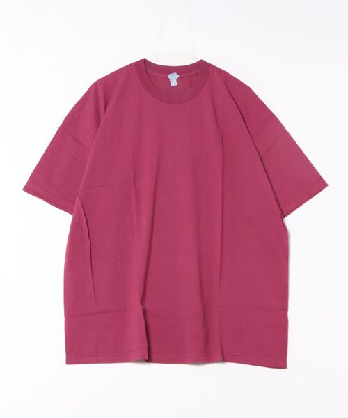 LOS ANGELES APPAREL（ロサンゼルスアパレル）の「【LOS ANGELES APPAREL】6.5oz Garment Dye CrewNeck T（Tシャツ/カットソー・レディース・グリーン/クリアブルー/クリーム/ベージュ/パープル/スミクロ/ブラック/ホワイト/ライトグレー/レッド系その他2/レッド系その他/アーミー/パープル系/オレンジ・LARGE/X-LARGE/XX-LARGE/MEDIUM/SMALL/XXX-LARGE）」の13枚目の写真