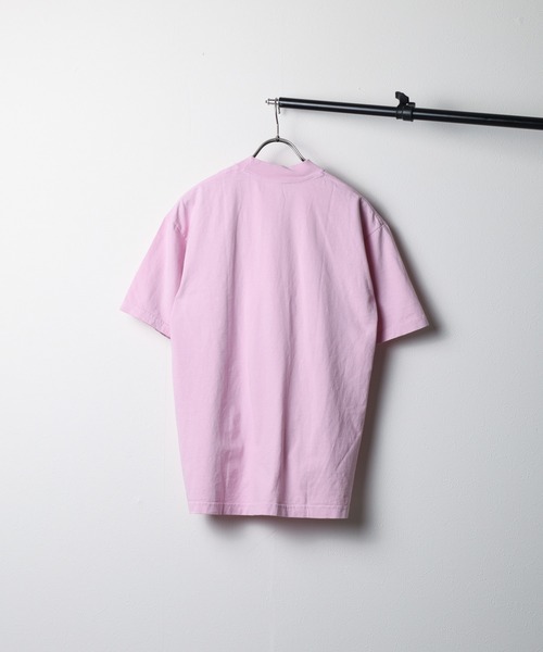 LOS ANGELES APPAREL（ロサンゼルスアパレル）の「【LOS ANGELES APPAREL】6.5oz Garment Dye CrewNeck T（Tシャツ/カットソー・レディース・グリーン/クリアブルー/クリーム/ベージュ/パープル/スミクロ/ブラック/ホワイト/ライトグレー/レッド系その他2/レッド系その他/アーミー/パープル系/オレンジ・LARGE/X-LARGE/XX-LARGE/MEDIUM/SMALL/XXX-LARGE）」の15枚目の写真