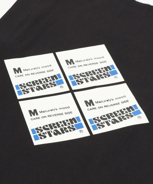 BEAMS BOY(ビームスボーイ)の「SCREEN STARS × maturely / Mosaic Marche Bag(エコバッグ/サブバッグ・レディース・ブラック・ONE SIZE)」の11枚目の写真