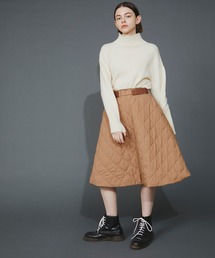 F/CE. WOOL QUILT SKIRT / エフシーイー キルト スカート