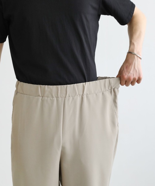 LIL VENDARS(リルヴェンダース)の「【セットアップ2点セット】接触冷感&抗菌防臭加工生地/ウォッシャブルオープンカラーシャツ&イージーテーパードパンツ セットアップ(セットアップ・メンズ・ブラック/アッシュブラウン/グリーン系その他/ブルー/グレー系その他/ベージュ/ネイビー/カーキ/チャコール/サックスブルー/クリアブラウン/ベージュ系/ブルー系/ホワイト系/グレー系/ブラック系/グレー系2/ネイビー系/ブルーグレー・L/XL/M/S)」の22枚目の写真