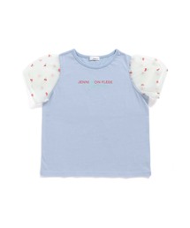 JENNI love | チェリーチュールスリーブTシャツ(Tシャツ/カットソー)