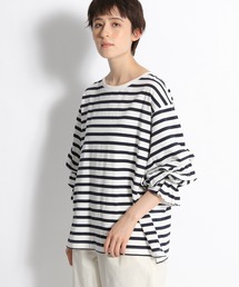 niko and... | 袖タックボリュームプルオーバー(Tシャツ/カットソー)