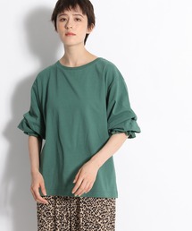 niko and... | 袖タックボリュームプルオーバー(Tシャツ/カットソー)