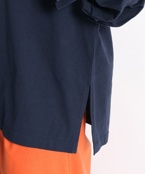 niko and...（ニコアンド）の「袖タックボリュームプルオーバー（Tシャツ/カットソー・レディース・ネイビー/オフホワイト/グリーン/ラベンダー/ホワイト・MEDIUM/LARGE）」の15枚目の写真