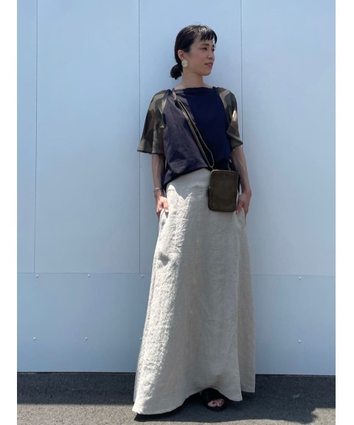 BEARDSLEY(ビアズリー)の「リネンスカート(スカート・レディース・ホワイト/ベージュ・FREE)」の15枚目の写真