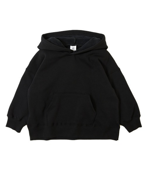 devirock（デビロック）の「【裏起毛】ビッグシルエット裏シャギープルパーカー（パーカー・キッズ・ブルー系その他/ダークベージュ/モカ/ダークオリーブ/ブラック/パープル系その他・160cm/100cm/140cm/120cm/110cm/130cm/150cm）」の11枚目の写真