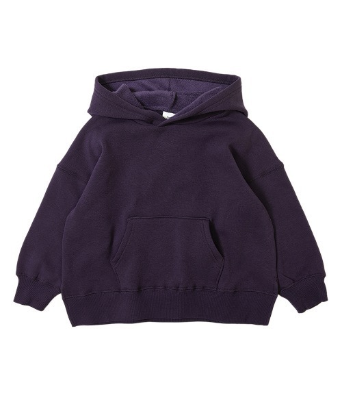 devirock（デビロック）の「【裏起毛】ビッグシルエット裏シャギープルパーカー（パーカー・キッズ・ブルー系その他/ダークベージュ/モカ/ダークオリーブ/ブラック/パープル系その他・160cm/100cm/140cm/120cm/110cm/130cm/150cm）」の16枚目の写真