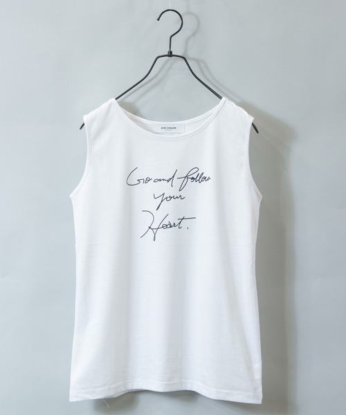 ARCANUM DESIGN（アルカナムデザイン）の「ARL ドルマンレイヤードTシャツ（Tシャツ/カットソー・レディース・ホワイト/ブラック/ベージュ/ブルー・FREE）」の19枚目の写真