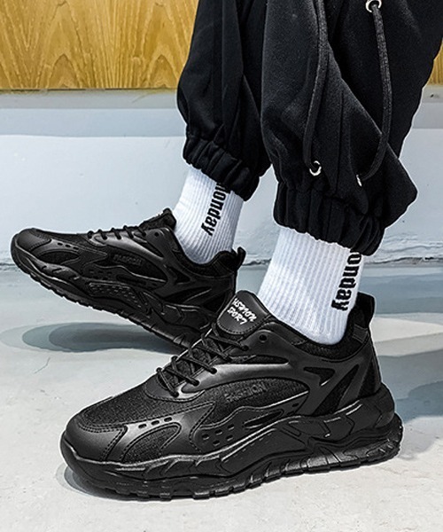 Mal. ブラックソールスニーカー レレちゃん Mal. ブラックソール