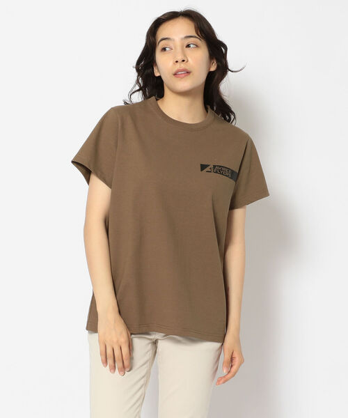 AVIREX（アヴィレックス）の「【AVIREX FLYER'S】ショートスリーブTシャツ /  Women's  S/S T-SHIRT / アヴィレックス / AVIREX（Tシャツ/カットソー・レディース・ブラック/オフホワイト/モカ・FREE）」の5枚目の写真