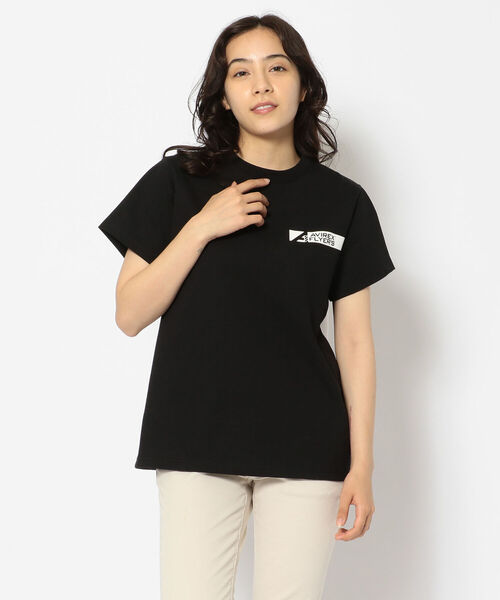 AVIREX（アヴィレックス）の「【AVIREX FLYER'S】ショートスリーブTシャツ /  Women's  S/S T-SHIRT / アヴィレックス / AVIREX（Tシャツ/カットソー・レディース・ブラック/オフホワイト/モカ・FREE）」の6枚目の写真