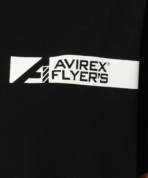 AVIREX（アヴィレックス）の「【AVIREX FLYER'S】ショートスリーブTシャツ /  Women's  S/S T-SHIRT / アヴィレックス / AVIREX（Tシャツ/カットソー・レディース・ブラック/オフホワイト/モカ・FREE）」の12枚目の写真
