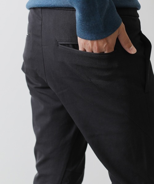 ATTACHMENT（アタッチメント）の「CO/RY STRETCH TWILL BIKER EASY PANTS（その他パンツ・メンズ・ライトグレー/ブラック・1/2/3）」の21枚目の写真