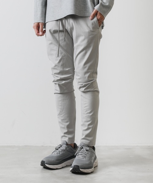 ATTACHMENT（アタッチメント）の「CO/RY STRETCH TWILL BIKER EASY PANTS（その他パンツ・メンズ・ライトグレー/ブラック・1/2/3）」の3枚目の写真