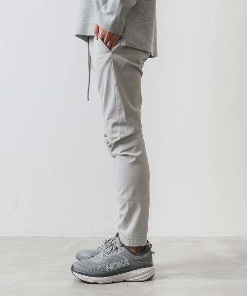 ATTACHMENT（アタッチメント）の「CO/RY STRETCH TWILL BIKER EASY PANTS（その他パンツ・メンズ・ライトグレー/ブラック・1/2/3）」の4枚目の写真