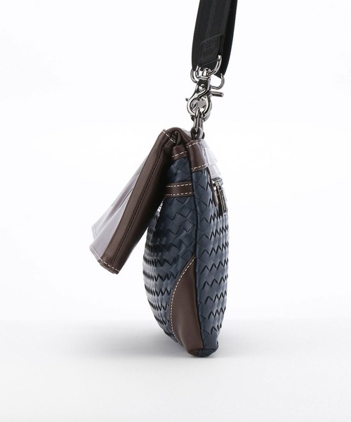 HIDEAWAYS NICOLE（ハイダウェイニコル）の「メッシュ3WAYバッグ（クラッチバッグ・メンズ・ブラック/ネイビー・FREE）」の8枚目の写真