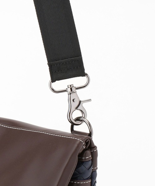 HIDEAWAYS NICOLE（ハイダウェイニコル）の「メッシュ3WAYバッグ（クラッチバッグ・メンズ・ブラック/ネイビー・FREE）」の13枚目の写真