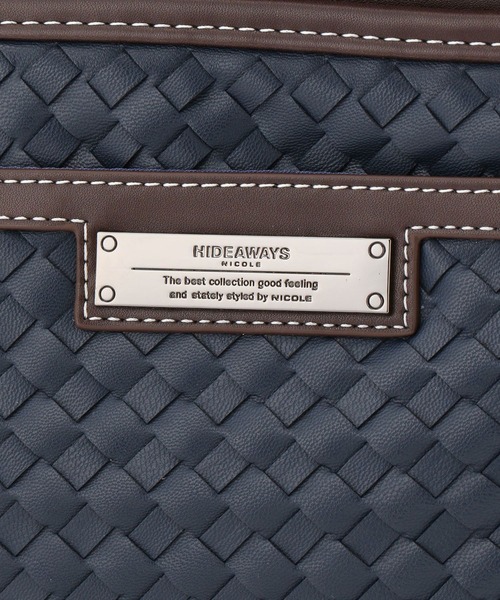 HIDEAWAYS NICOLE（ハイダウェイニコル）の「メッシュ3WAYバッグ（クラッチバッグ・メンズ・ブラック/ネイビー・FREE）」の14枚目の写真