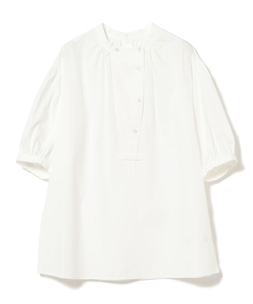 Ray BEAMS（レイビームス）の「Ray BEAMS / バックオープン バンドカラー ブラウス（シャツ/ブラウス・レディース・ホワイト/ブラック・ONE SIZE）」の11枚目の写真