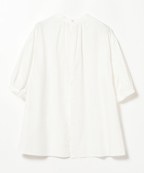 Ray BEAMS（レイビームス）の「Ray BEAMS / バックオープン バンドカラー ブラウス（シャツ/ブラウス・レディース・ホワイト/ブラック・ONE SIZE）」の15枚目の写真