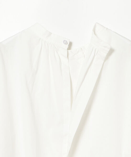 Ray BEAMS（レイビームス）の「Ray BEAMS / バックオープン バンドカラー ブラウス（シャツ/ブラウス・レディース・ホワイト/ブラック・ONE SIZE）」の16枚目の写真