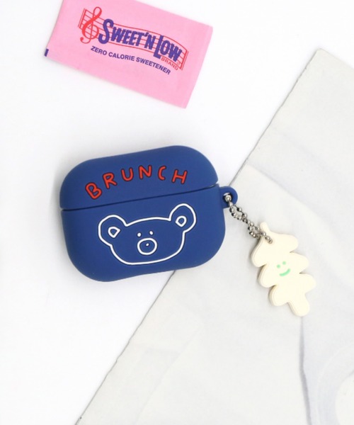 Brunch Brother(ブランチブラザー)の「AirPodsPro用ケース・ブランチブラザー/ROMANE(ロマネ)(ヘッドフォン/イヤホン・レディース・ネイビー/オレンジ/グレー・FREE)」の11枚目の写真