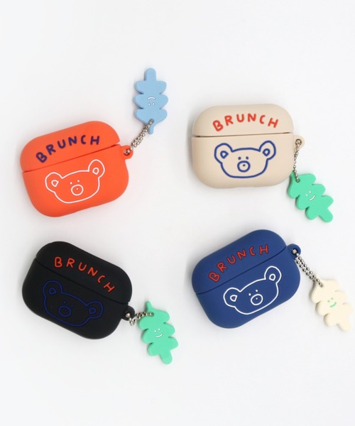 Brunch Brother(ブランチブラザー)の「AirPodsPro用ケース・ブランチブラザー/ROMANE(ロマネ)(ヘッドフォン/イヤホン・レディース・ネイビー/オレンジ/グレー・FREE)」の12枚目の写真