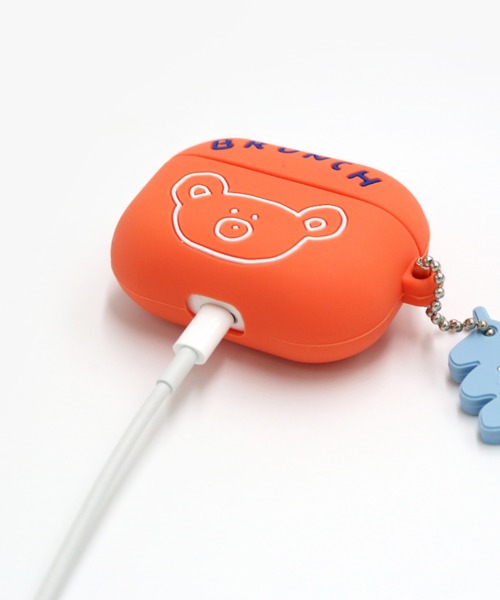 Brunch Brother(ブランチブラザー)の「AirPodsPro用ケース・ブランチブラザー/ROMANE(ロマネ)(ヘッドフォン/イヤホン・レディース・ネイビー/オレンジ/グレー・FREE)」の7枚目の写真