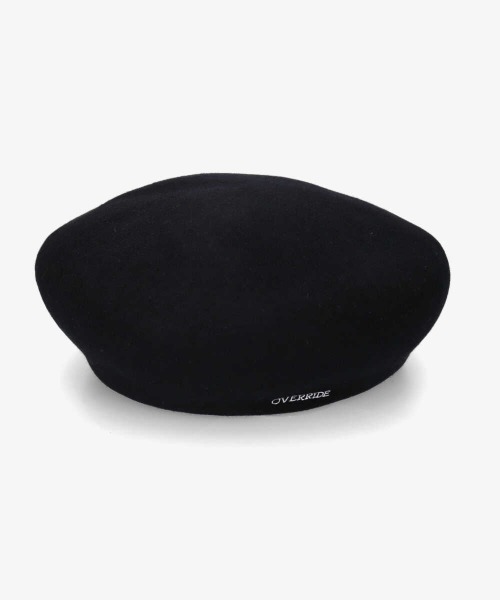 OVERRIDE（オーバーライド）の「OVERRIDE FELT OBAN BERET（ハンチング/ベレー帽・メンズ・レッド系/グリーン/ブラック/ブラウン・58cm）」の9枚目の写真