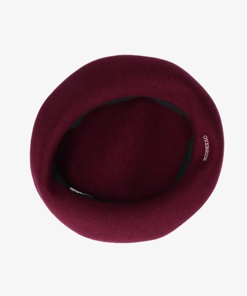 OVERRIDE（オーバーライド）の「OVERRIDE FELT OBAN BERET（ハンチング/ベレー帽・メンズ・レッド系/グリーン/ブラック/ブラウン・58cm）」の18枚目の写真