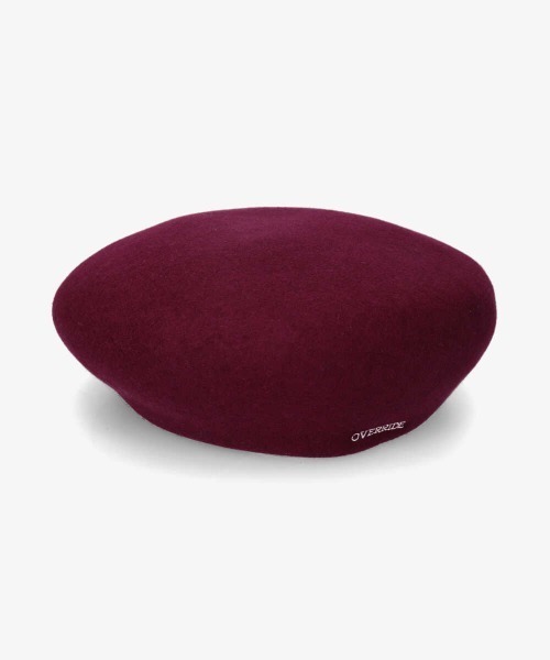OVERRIDE（オーバーライド）の「OVERRIDE FELT OBAN BERET（ハンチング/ベレー帽・メンズ・レッド系/グリーン/ブラック/ブラウン・58cm）」の17枚目の写真