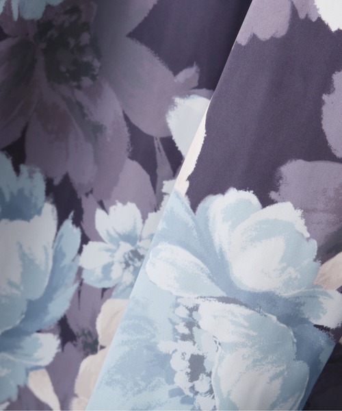 PROPORTION BODY DRESSING（プロポーションボディドレッシング）の「タックフラワースカート / 1211220913（スカート・レディース・ブラウン/ブルー・SMALL/MEDIUM）」の5枚目の写真