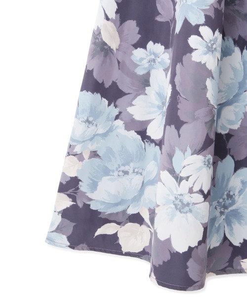 PROPORTION BODY DRESSING（プロポーションボディドレッシング）の「タックフラワースカート / 1211220913（スカート・レディース・ブラウン/ブルー・SMALL/MEDIUM）」の8枚目の写真