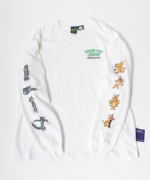 Tom＆Jerry | TOM＆JERRY トムとジェリー袖プリントロンT(Tシャツ/カットソー)