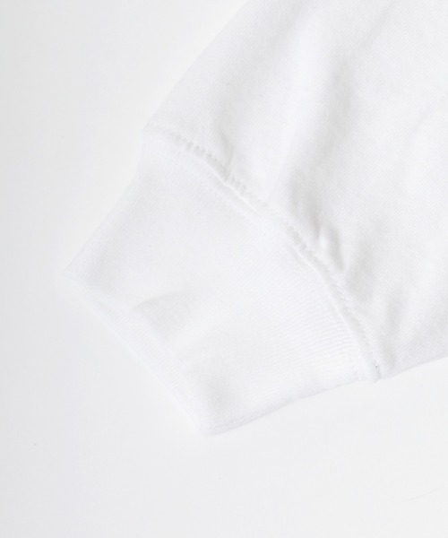 Tom&Jerry(トムアンドジェリー)の「TOM&JERRY トムとジェリー袖プリントロンT(Tシャツ/カットソー・メンズ・ホワイト/ブラック/ダークグリーン/イエロー/ブルー・M/L/XL)」の12枚目の写真