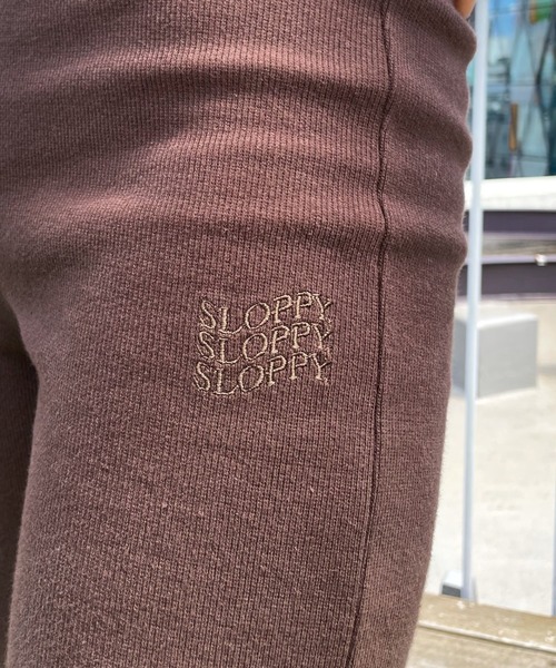 WHO'S WHO gallery（フーズフーギャラリー）の「【SLOPPY/スロッピー】リブパン（その他パンツ・レディース・オートミール/ブラック/ブラウン/サックスブルー/ミント・FREE）」の7枚目の写真