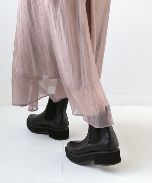Simplicite（サンプリシテ）の「サイドゴアブーツ◆（ブーツ・レディース・ブラック・SMALL/MEDIUM/LARGE）」の14枚目の写真