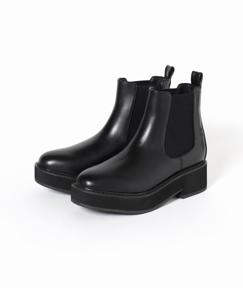 Simplicite（サンプリシテ）の「サイドゴアブーツ◆（ブーツ・レディース・ブラック・SMALL/MEDIUM/LARGE）」の10枚目の写真