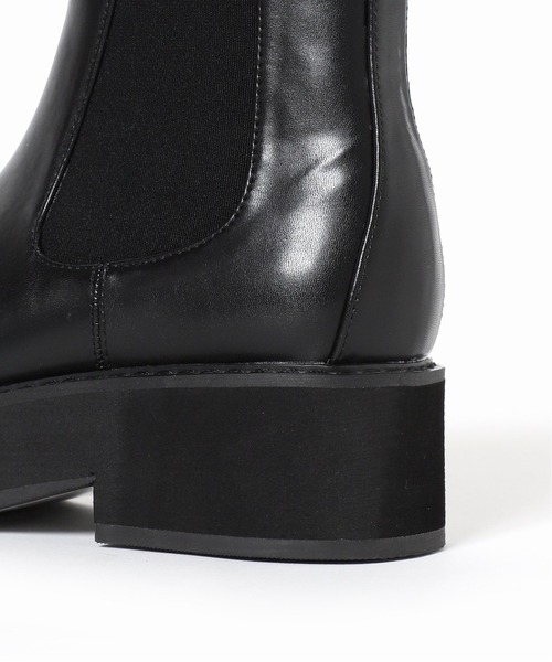 Simplicite（サンプリシテ）の「サイドゴアブーツ◆（ブーツ・レディース・ブラック・SMALL/MEDIUM/LARGE）」の6枚目の写真