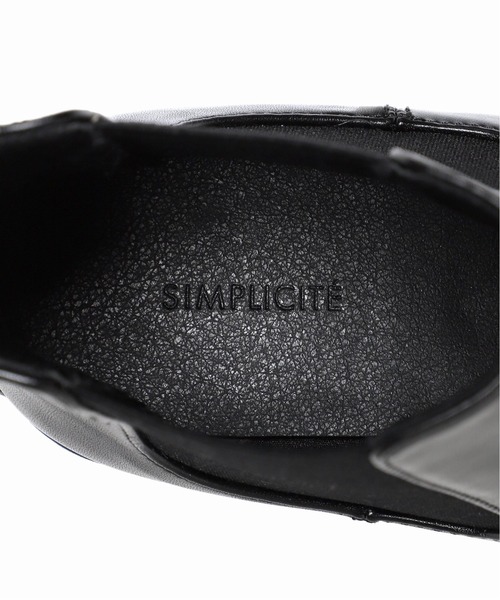 Simplicite（サンプリシテ）の「サイドゴアブーツ◆（ブーツ・レディース・ブラック・SMALL/MEDIUM/LARGE）」の11枚目の写真
