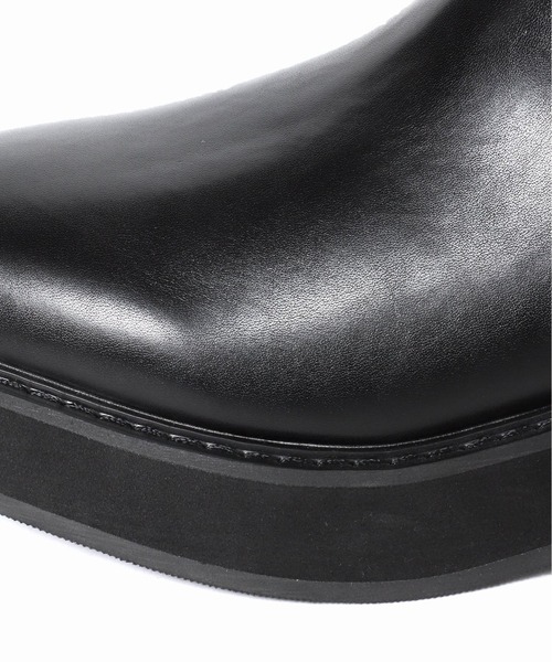 Simplicite（サンプリシテ）の「サイドゴアブーツ◆（ブーツ・レディース・ブラック・SMALL/MEDIUM/LARGE）」の3枚目の写真