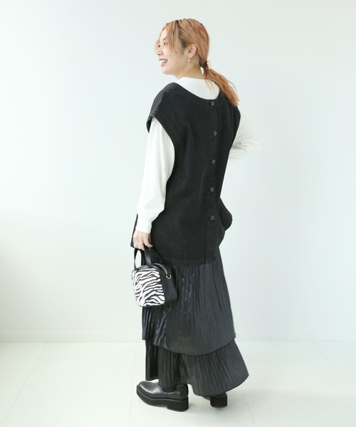 Simplicite（サンプリシテ）の「サイドゴアブーツ◆（ブーツ・レディース・ブラック・SMALL/MEDIUM/LARGE）」の17枚目の写真