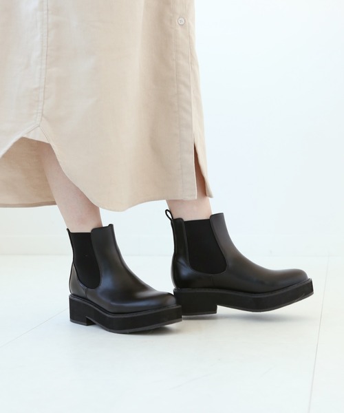 Simplicite（サンプリシテ）の「サイドゴアブーツ◆（ブーツ・レディース・ブラック・SMALL/MEDIUM/LARGE）」の21枚目の写真