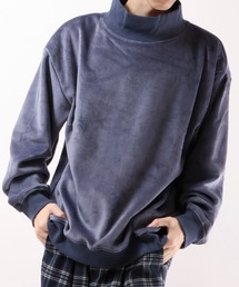 FUNALIVE（ファンアライブ）の「【T-360】カット地コーデュロイ(カットコール) ハイネックトレーナー（スウェット）」