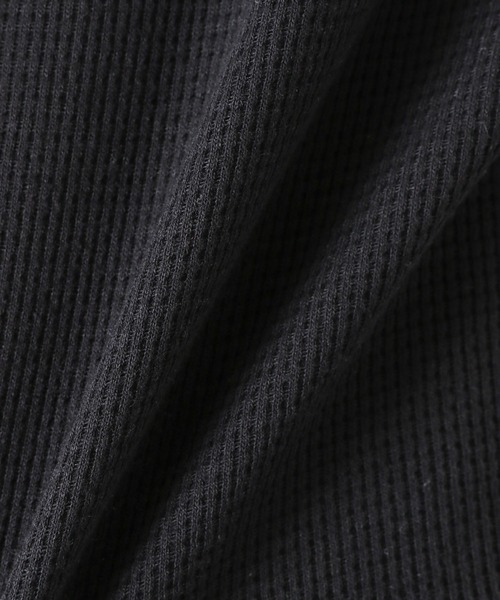 RAGEBLUE（レイジブルー）の「ワッフルロング/レイヤードロンT/217832（Tシャツ/カットソー・メンズ・ブラック/グレー/ホワイト・MEDIUM/LARGE）」の13枚目の写真