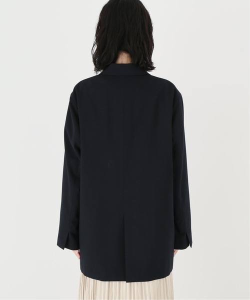 Simplicite（サンプリシテ）の「W前テーラージャケット◆（テーラードジャケット・レディース・ネイビー/ベージュ系その他・FREE）」の21枚目の写真