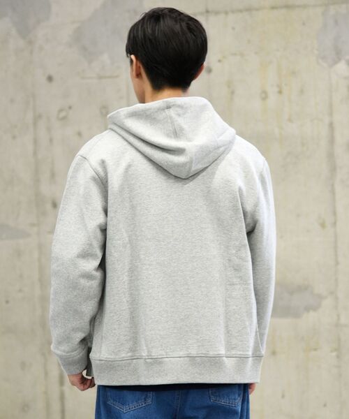 SHIPS（シップス）の「【WEB限定】SHIPS: アメリカ コットン ヘビーウェイト スウェット ジップ パーカー（パーカー・メンズ・グレー/オフホワイト/ネイビー・LARGE/X-LARGE/SMALL/MEDIUM/XX-LARGE）」の21枚目の写真